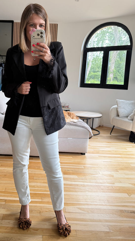 Veste dentelle