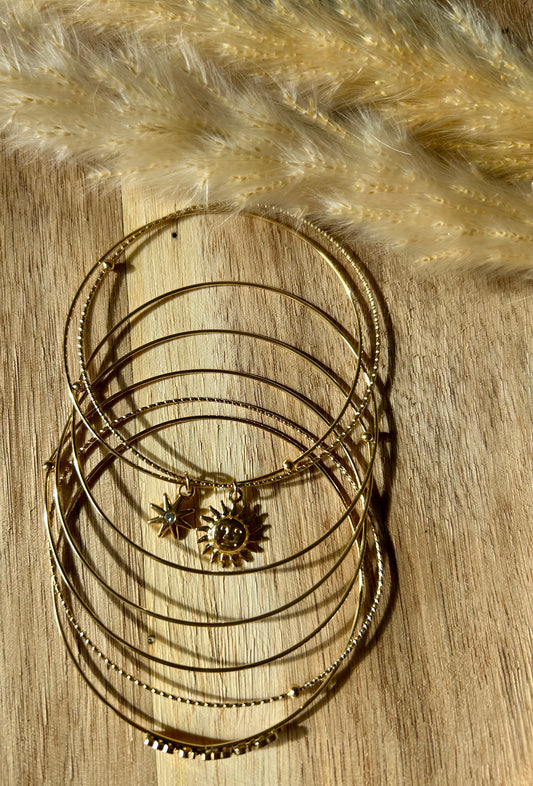 Lot de Bracelets Joncs