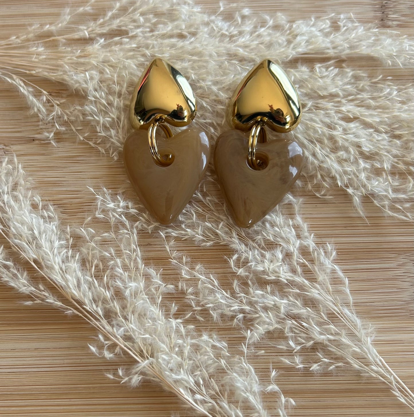 Boucles d'oreilles Camel