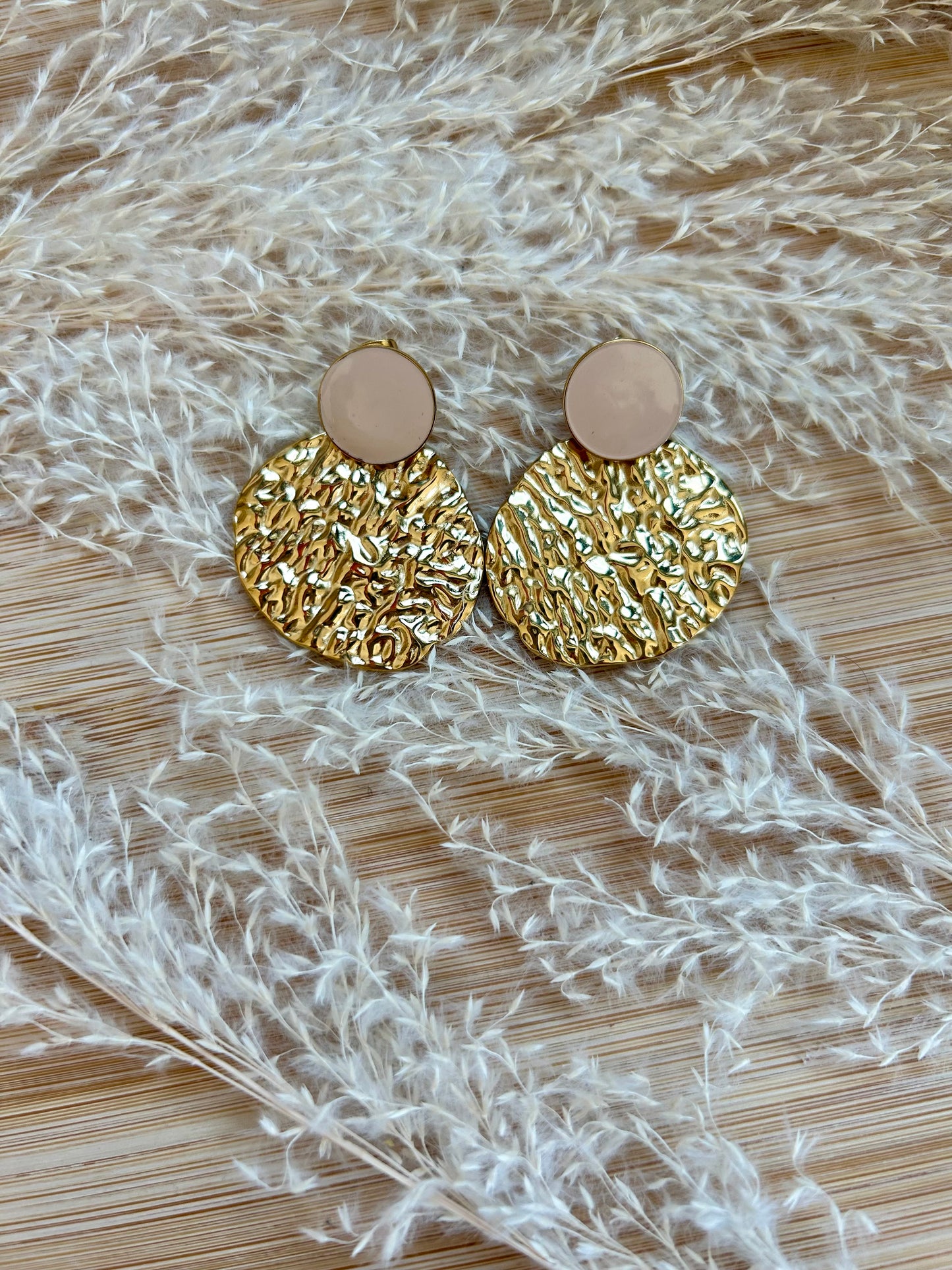 Boucles d'oreilles doré