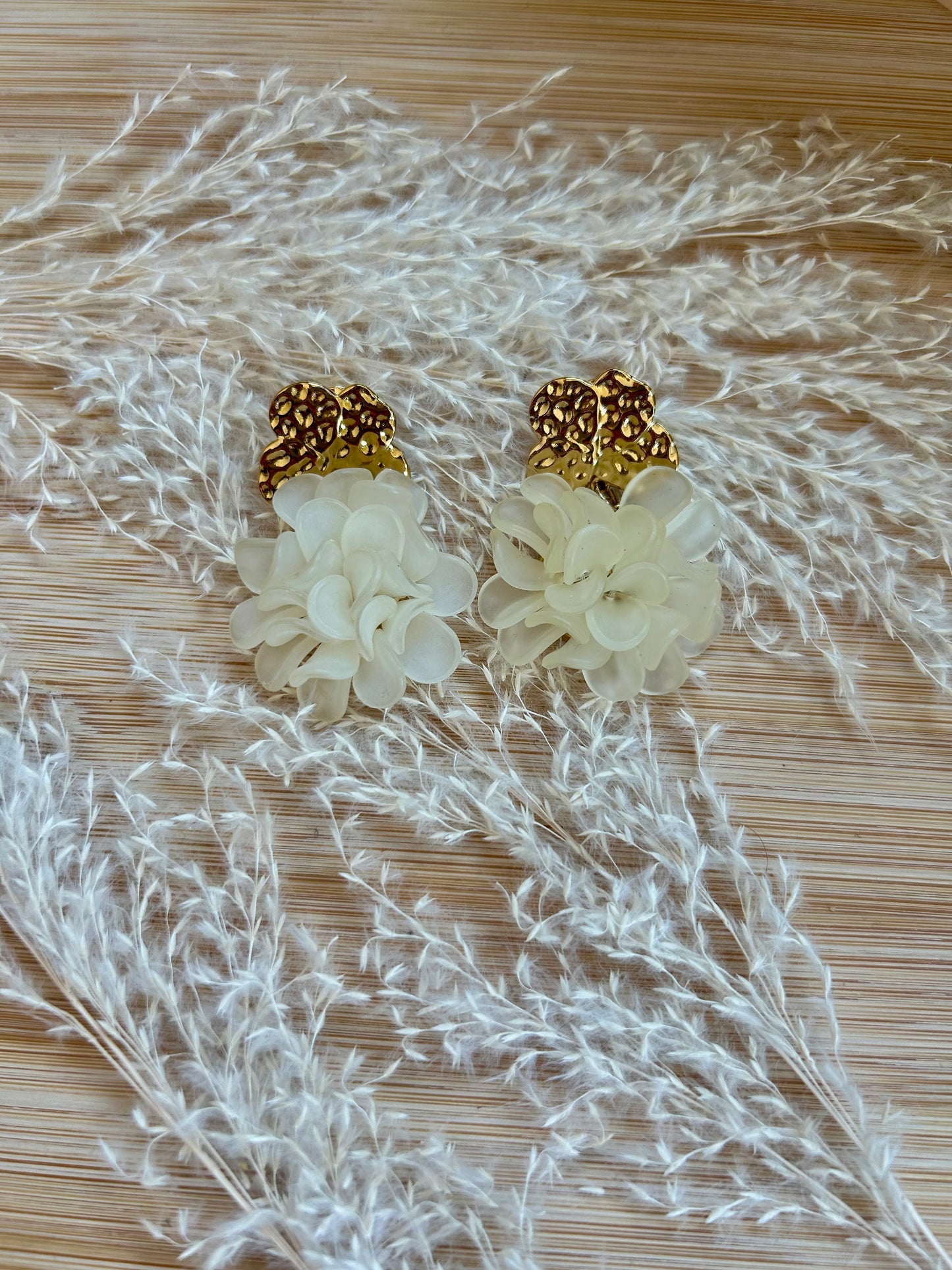 Boucles d'oreilles feuilles