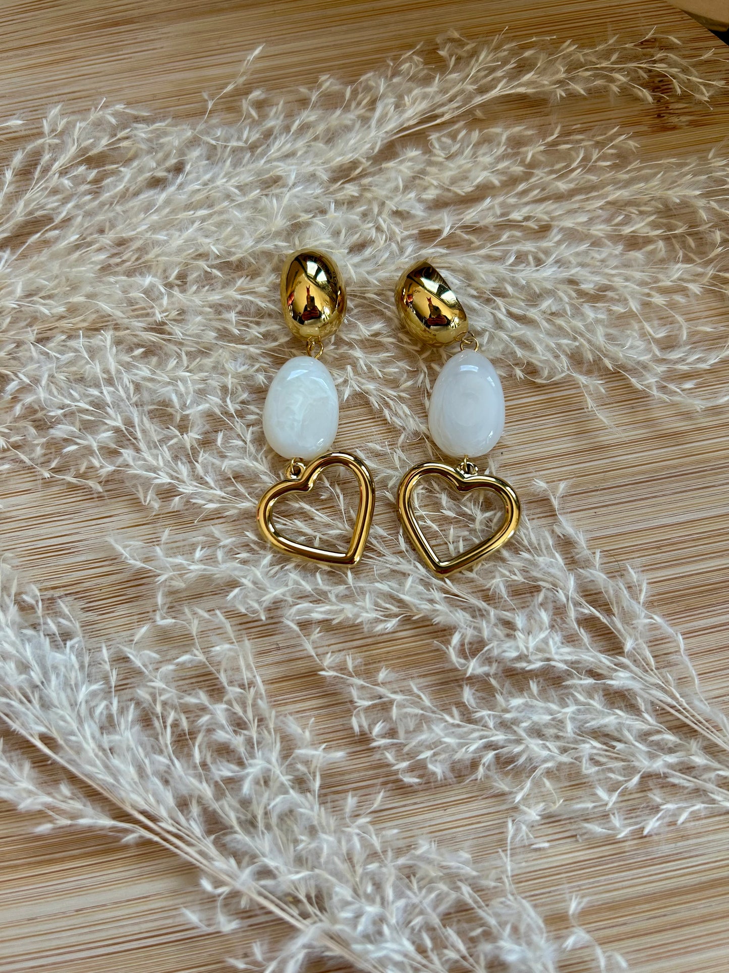 Boucles d'oreilles coeurs