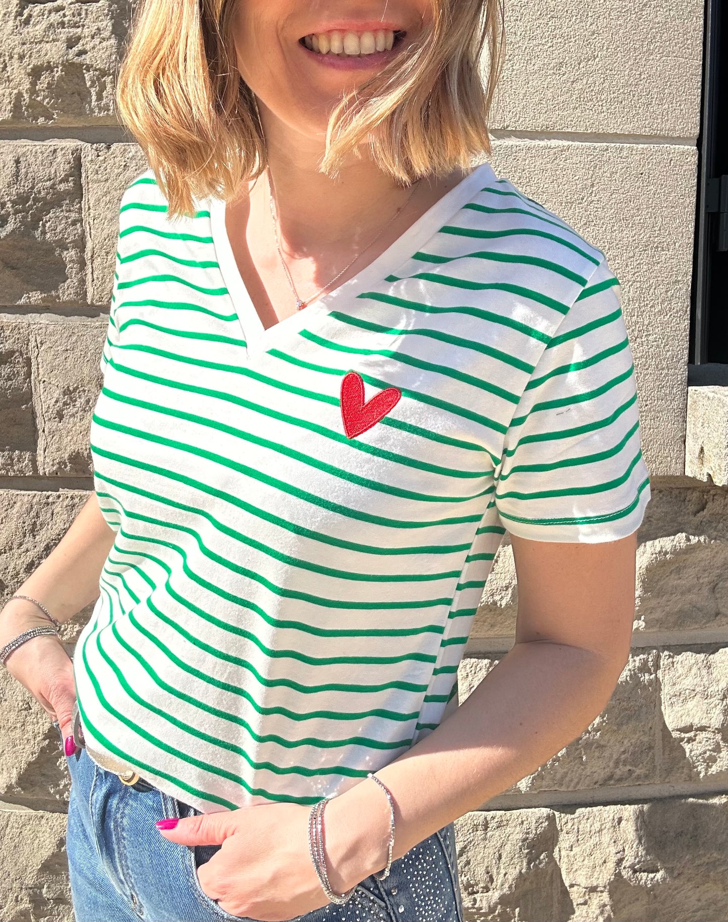 Tee-shirt coeur