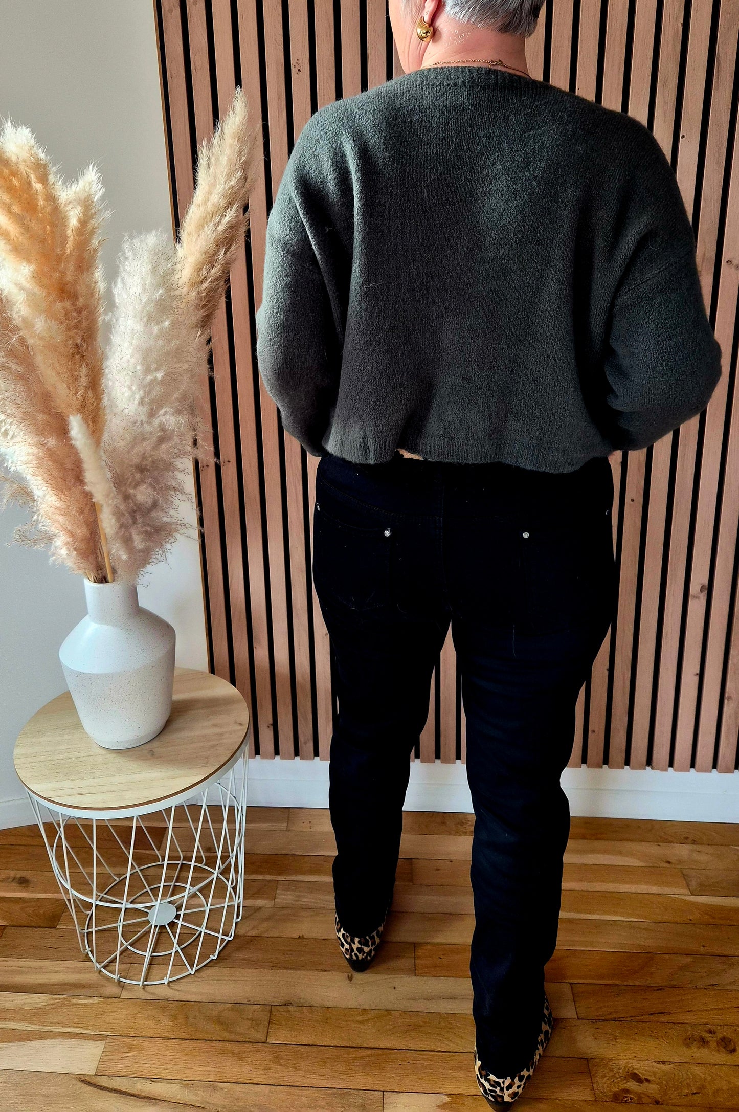 Gilet boutons dorés