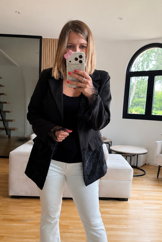 Veste dentelle
