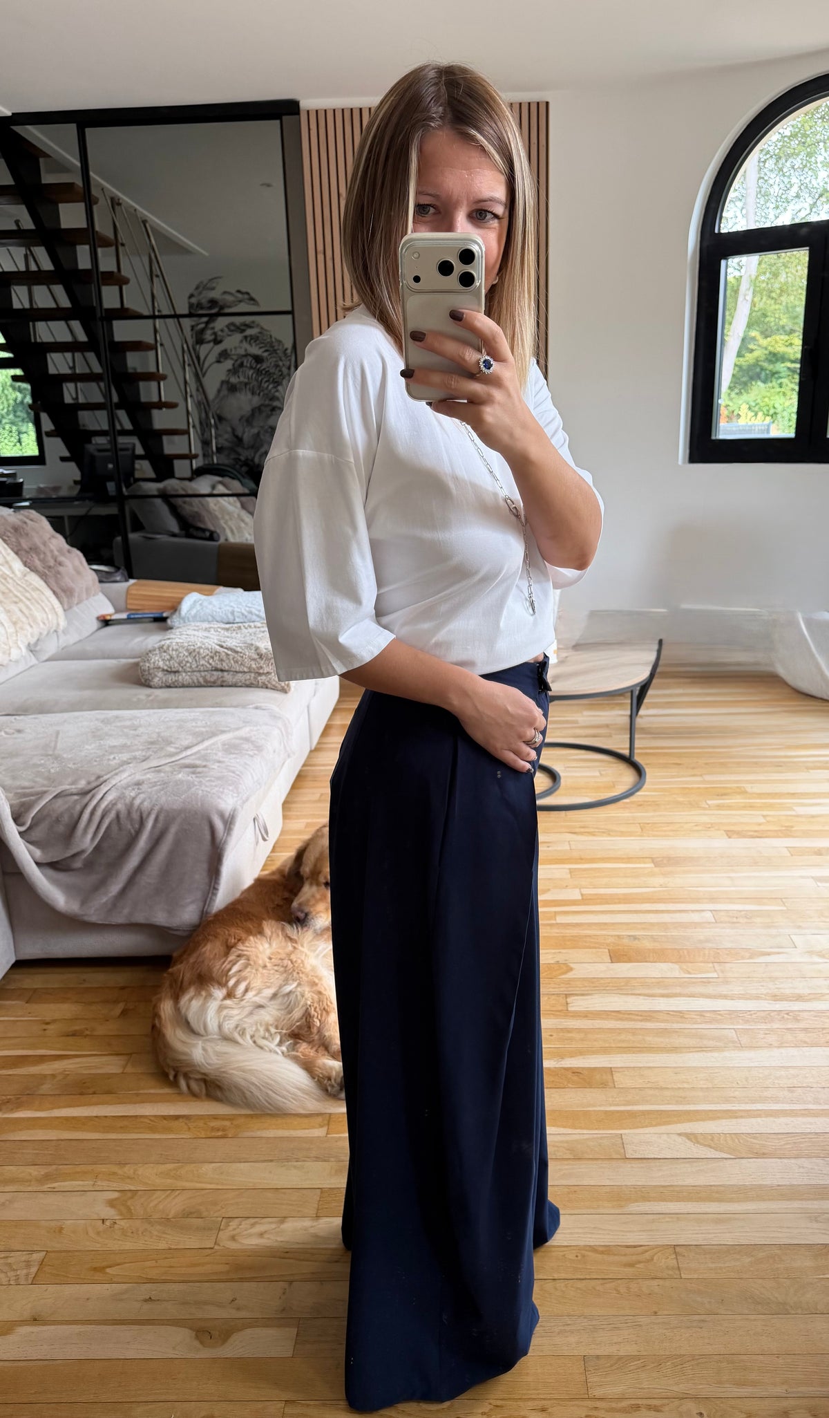 Pantalon large