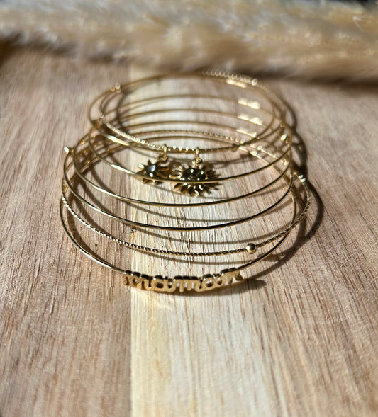 Lot de Bracelets Joncs