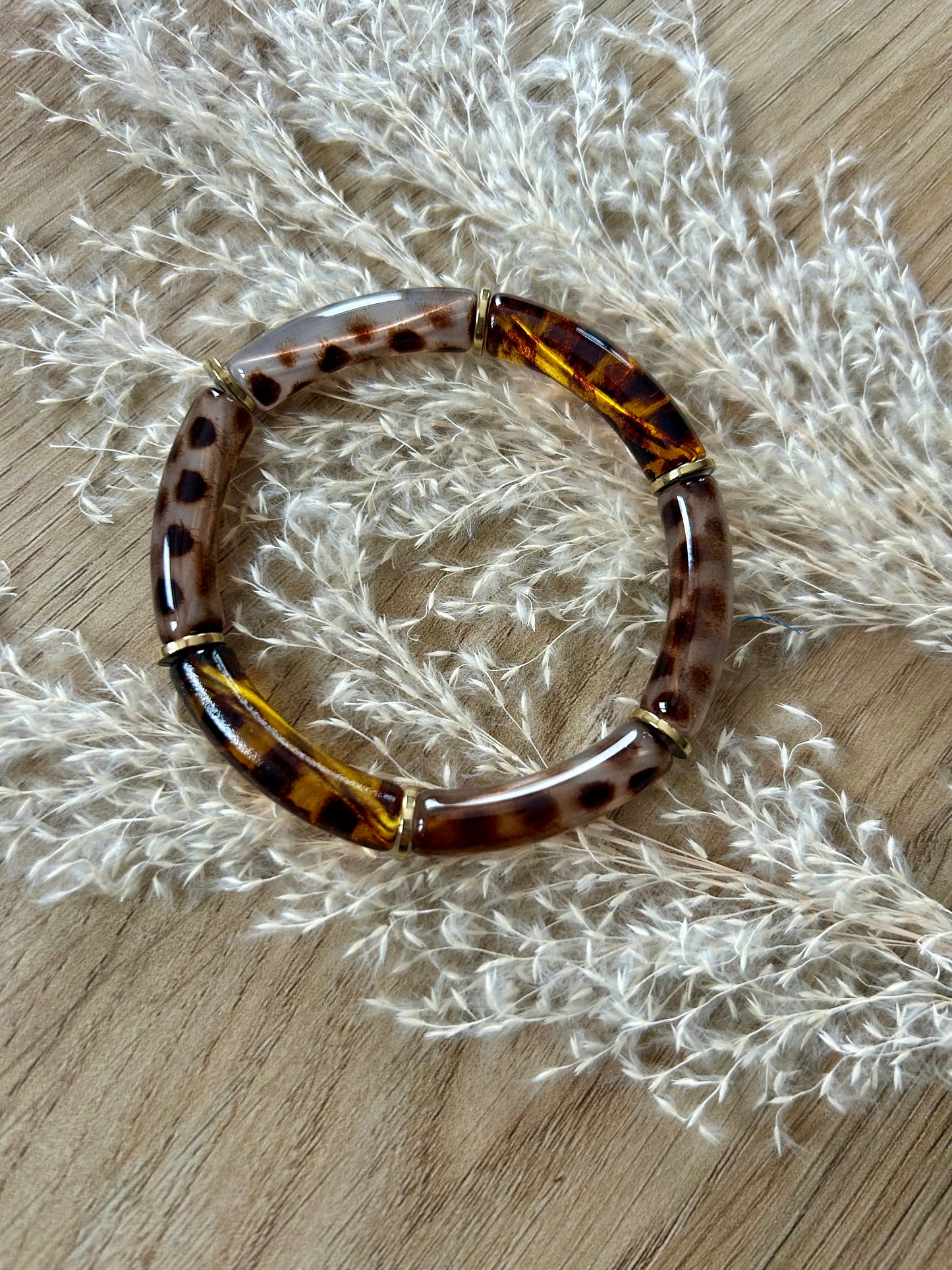 Bracelets fins en résine