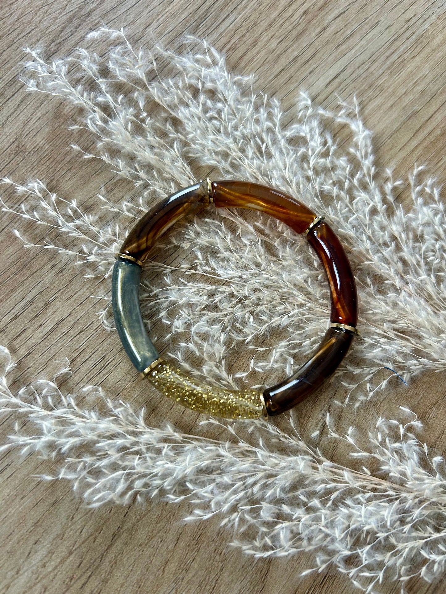 Bracelets fins en résine