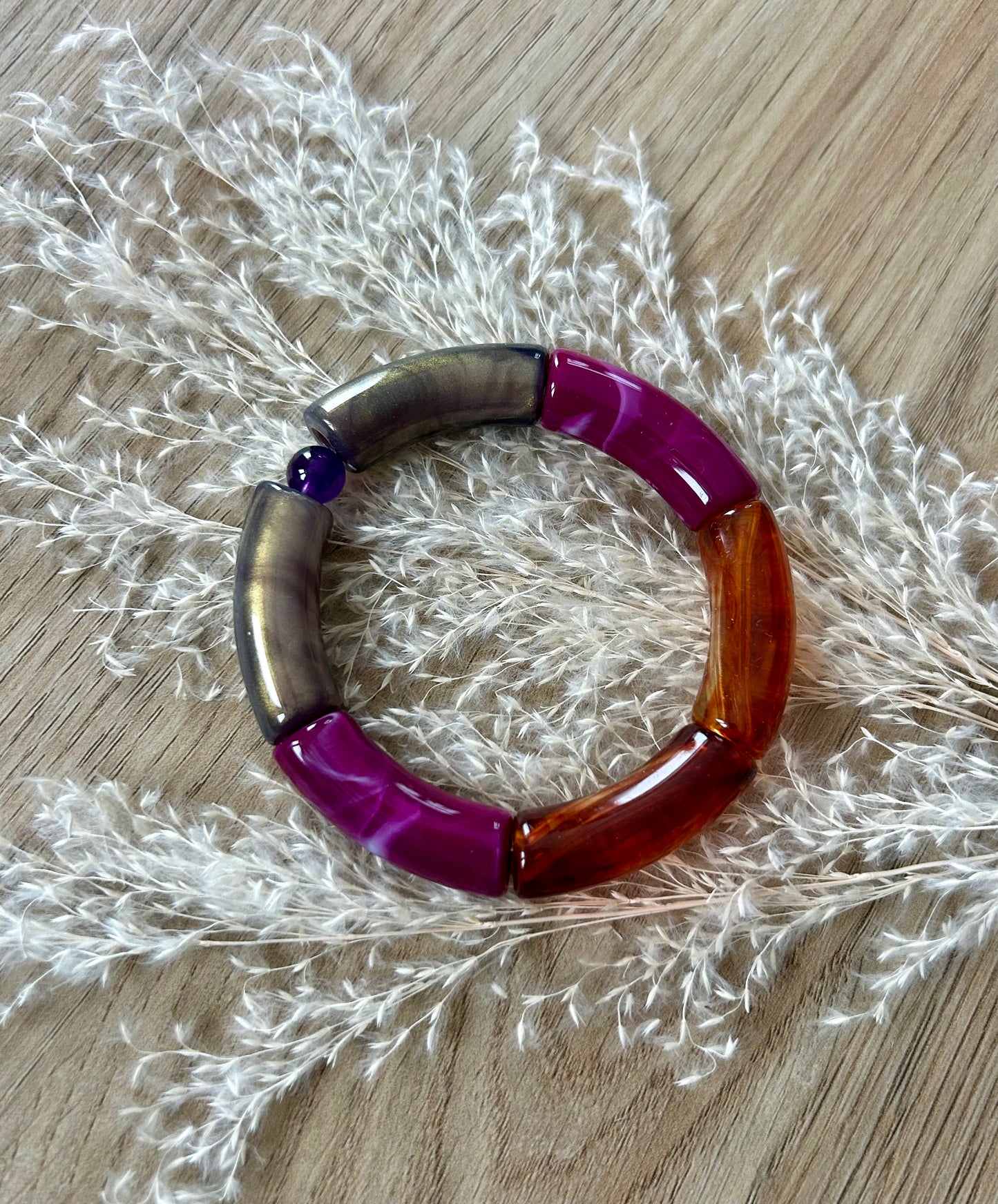 Bracelets en résine