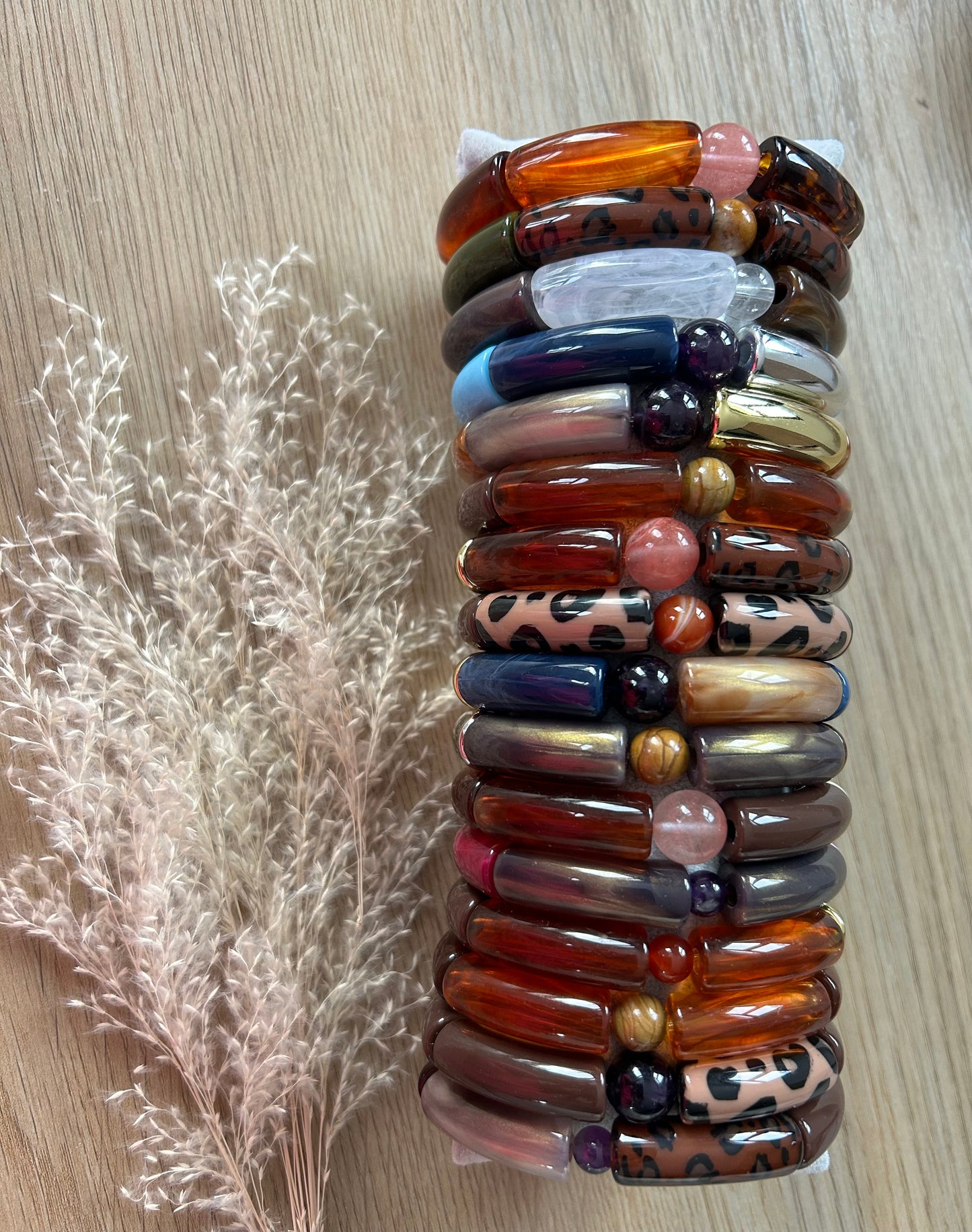 Bracelets en résine