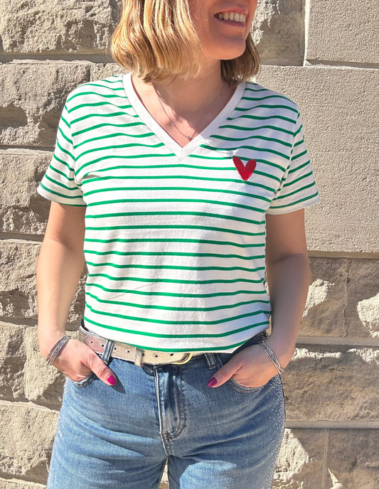Tee-shirt coeur