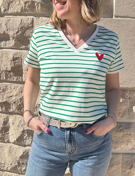Tee-shirt coeur