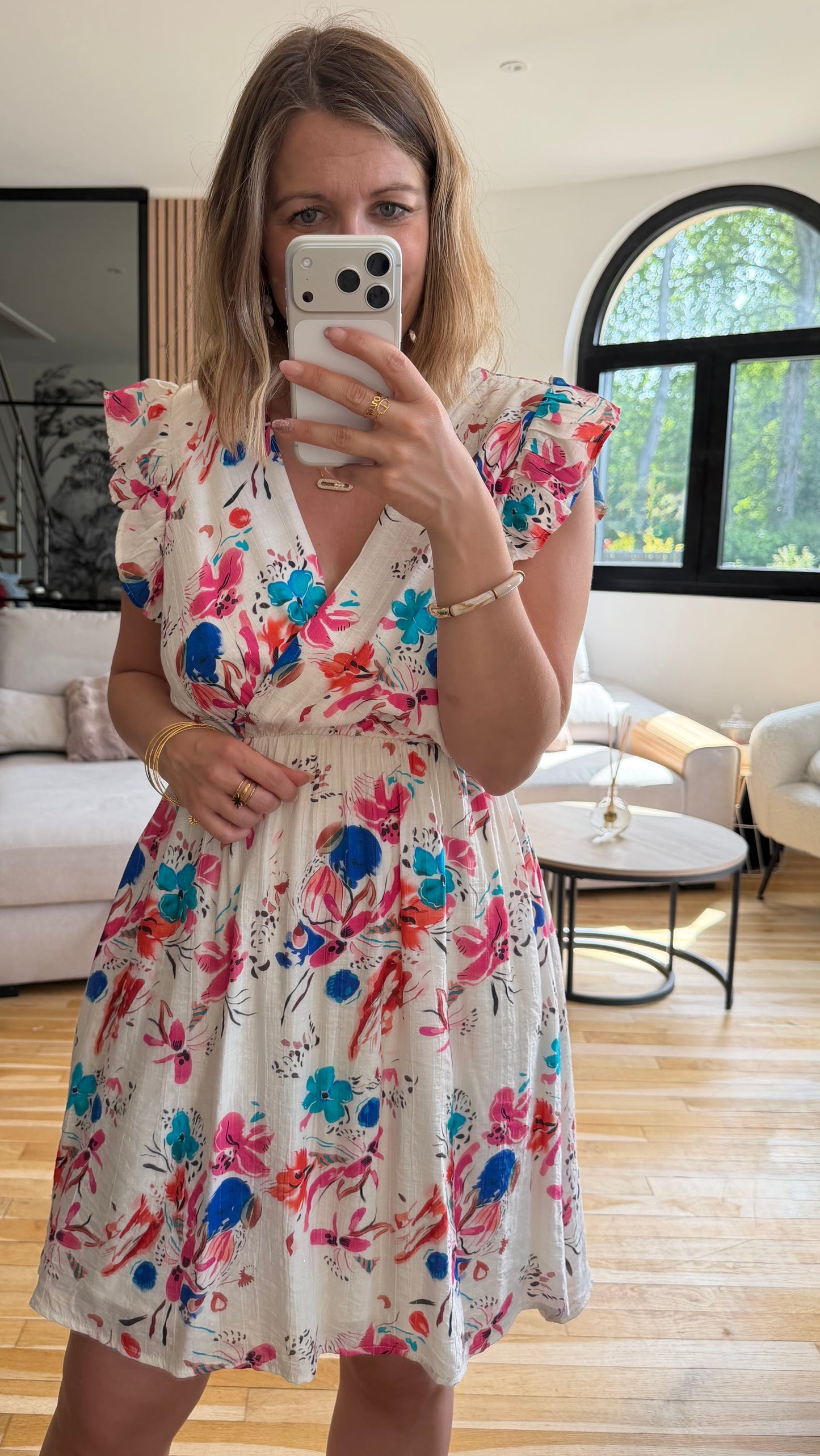 Robe fleurie