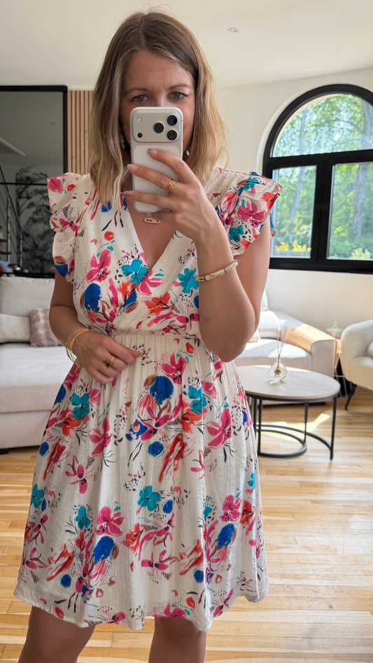 Robe fleurie