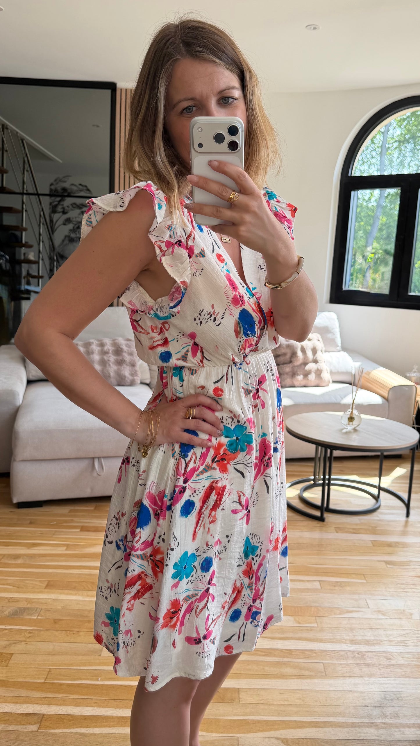 Robe fleurie