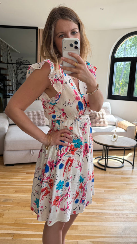 Robe fleurie