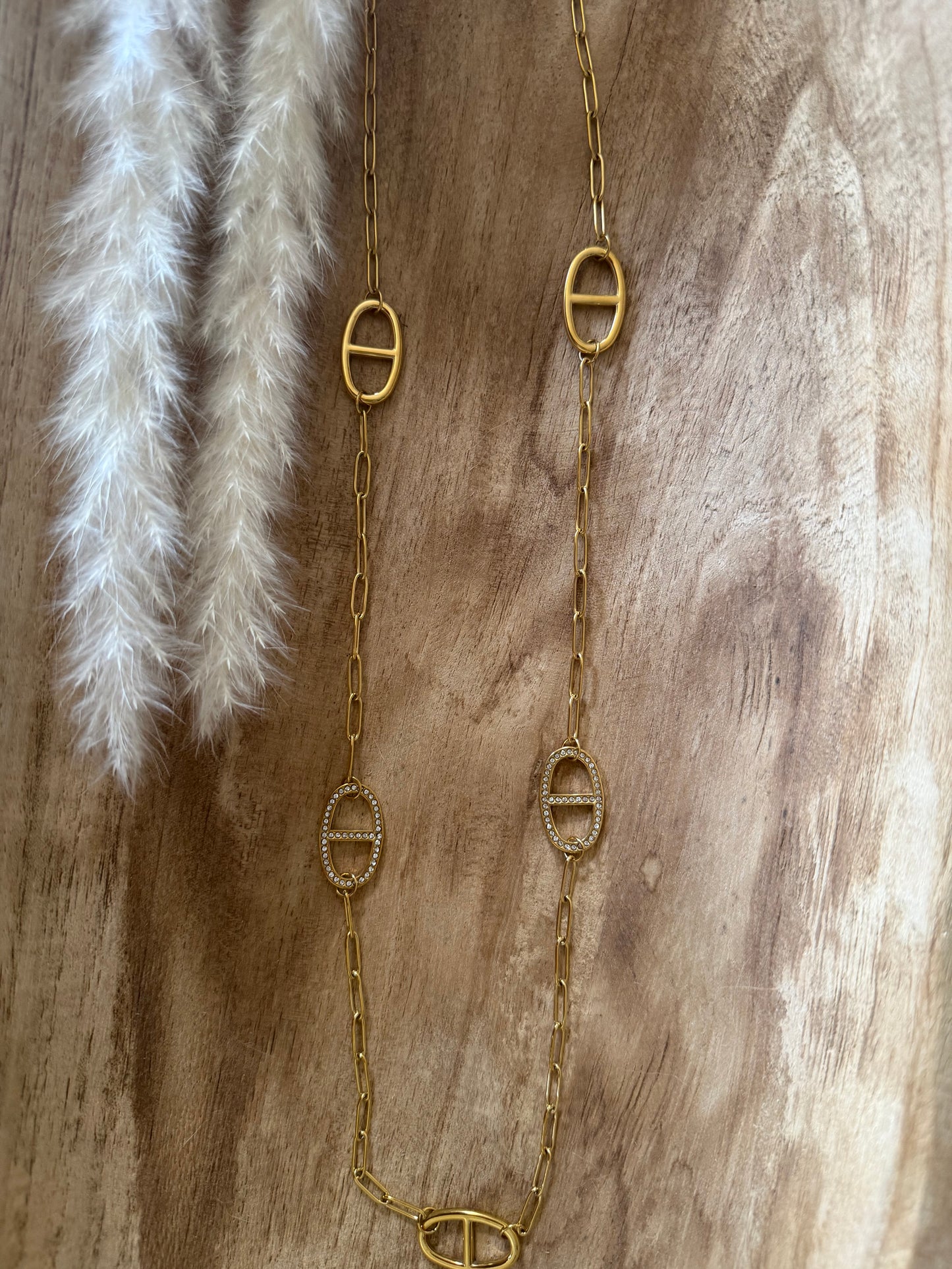 Sautoir Boucle Marine