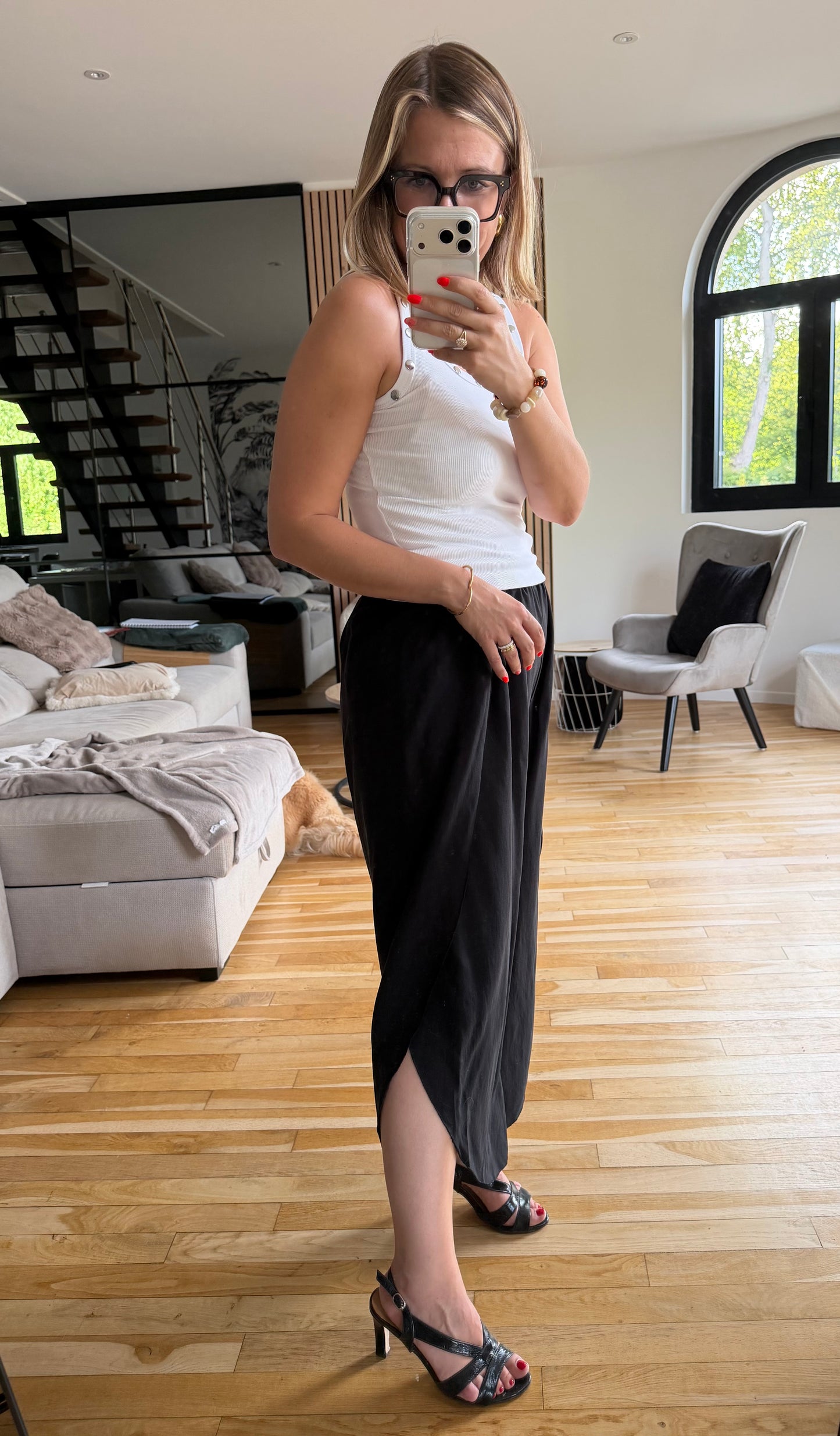 Pantalon ouvert