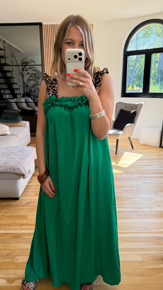 Robe Rosa vert